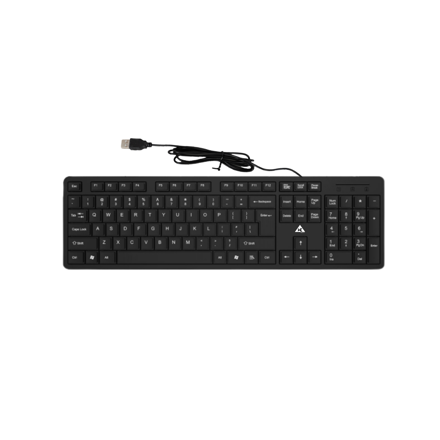 WE ALPHA KB708 WIRED OFFICE & HOME KEYBOARD โ PREMIUM ABS, 2-YEARS WARRANTY