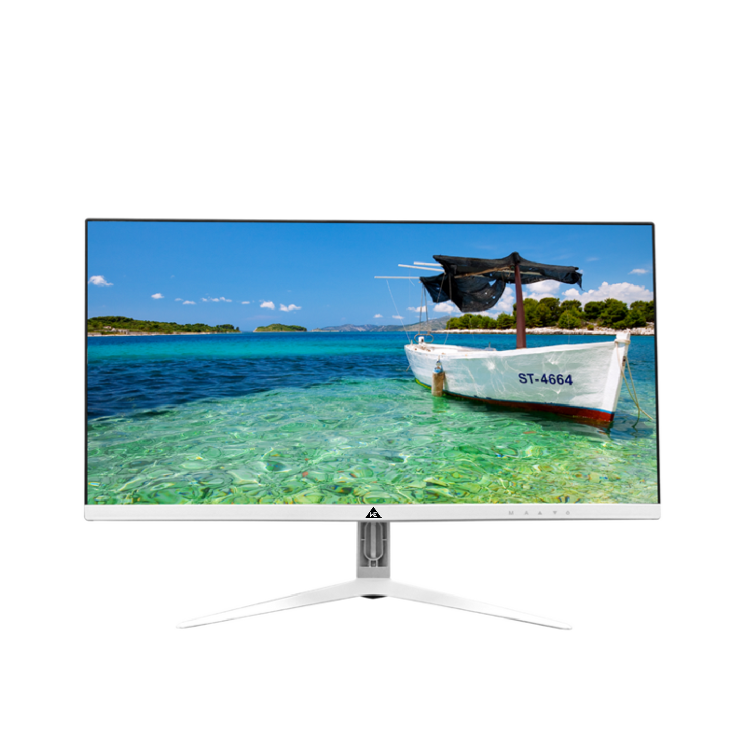 WE PIXELS 22FHD IPS FRAMELESS LED MONITOR FULL HD BUILT-IN SPEAKERS 100HZ WHITE 3 YEARS WARRANTY