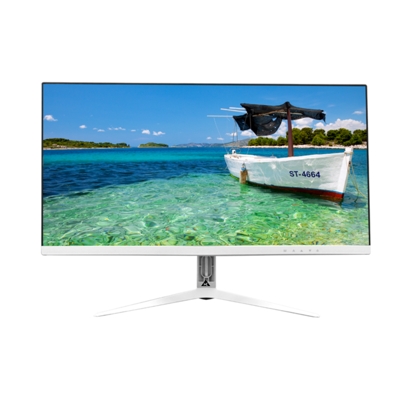 WE PIXELS 22FHD IPS FRAMELESS LED MONITOR FULL HD BUILT-IN SPEAKERS 100HZ WHITE 3 YEARS WARRANTY