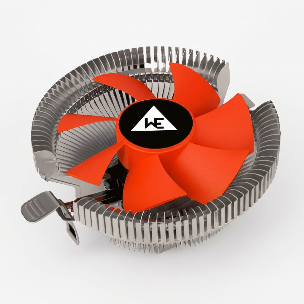 WE BREEZ RL CPU COOLING FAN 90MM 12V HIGH AIRFLOW BLACK INTEL & AMD COMPATIBILITY