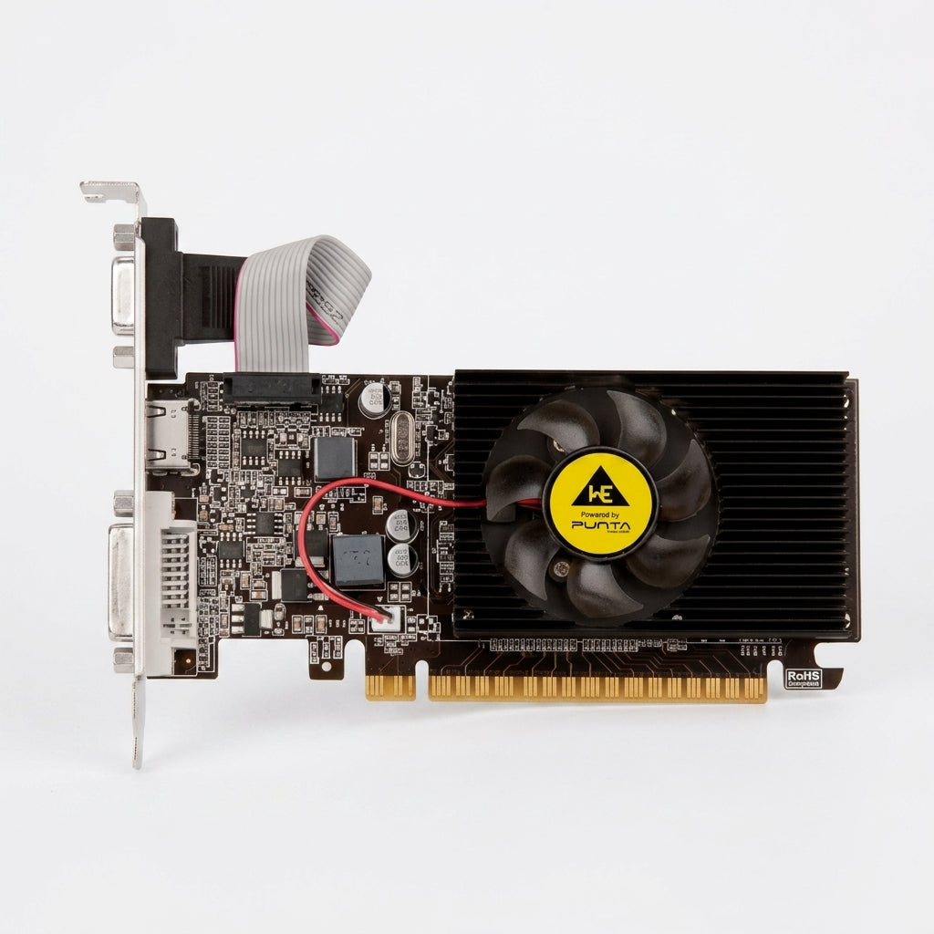 WE GT730 GRAPHICS CARD 4GB DDR3 PCI EXPRESS HDMI + DVI + VGA 3 YEARS WARRANTY
