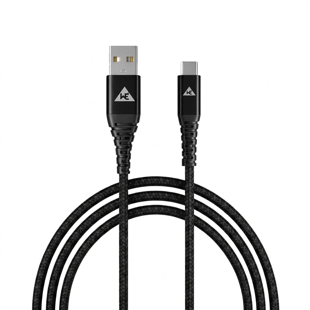 WE - POWER UP USB TO LIGHTNING CABLE 3.4 AMP FAST CHARGING 1 YEAR WARRANTY