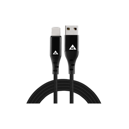 WE - POWER UP USB TO LIGHTNING CABLE 3.4 AMP  FAST CHARGING  1 YEAR WARRANTY