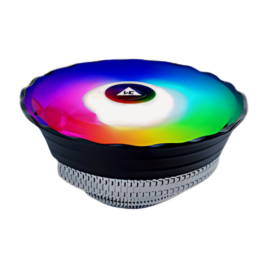 WE HALO LED CPU COOLING FAN 120MM RGB FAN INTEL & AMD COMPATIBILITY