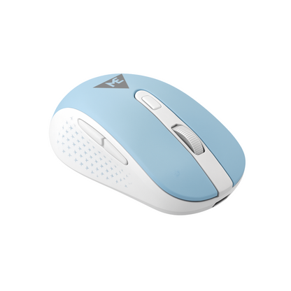 WE - ERGO WIRELESS WITH BLUETOOTH  RECHARGEABLE   MOUSE  RUBBER FINISH 2 COLORS OPTION  1 YEAR WARRANTY