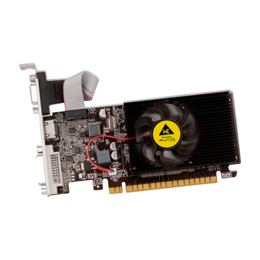 WE GT730 GRAPHICS CARD  4GB DDR3 PCI EXPRESS HDMI + DVI + VGA 3 YEARS WARRANTY