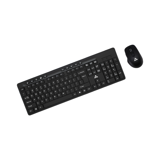 WE - KB711 RAY WIRELESS KEYBOARD & MOUSE COMBO 2.4GHZ  SILENT KEYS  ERGONOMIC 2 YEARS WARRANTY