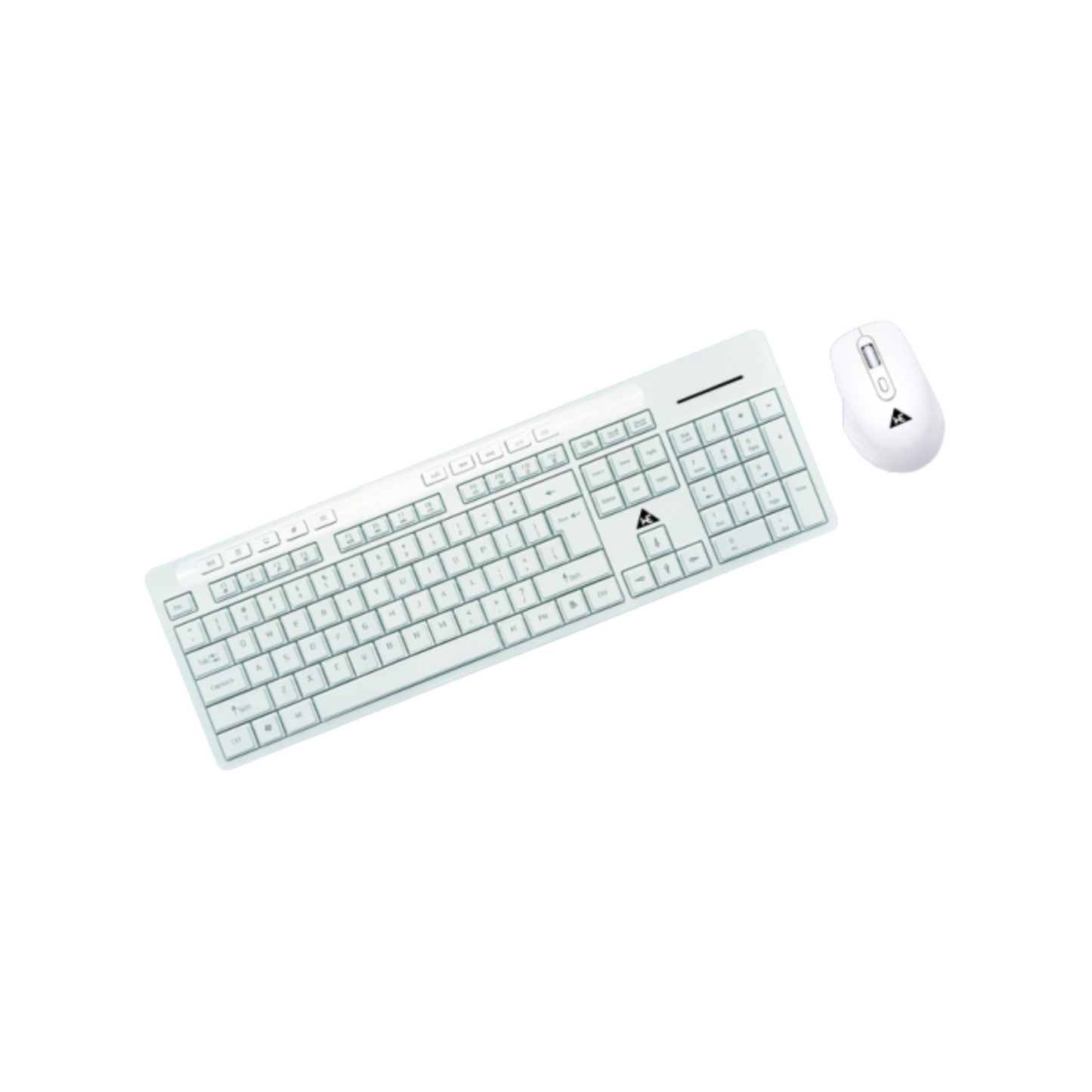 WE - KB711 RAY WIRELESS KEYBOARD & MOUSE COMBO 2.4GHZ  SILENT KEYS  ERGONOMIC 2 YEARS WARRANTY