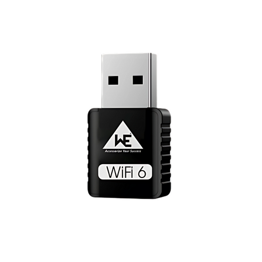 WE - 912 BT USB WIRELESS ADAPTER  WIFI 6 + BLUETOOTH 5.2  HIGH-SPEED 900 MBPS  5G SUPPORT - 1 YEAR WARRANTY