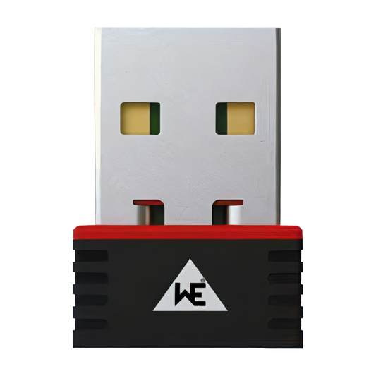 WE WD811  WIRELESS ADAPTOR 150MBPS  USB 2.0  2.4GHZ  PLUG & PLAY NANO RECEIVER 1 YEAR WARRANTY