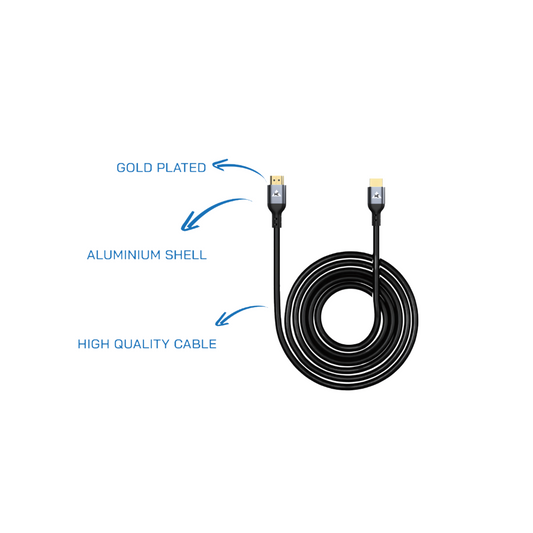 WE - FLAWLESS HDMI CABLE 5 METER 4K GOLD-PLATED  1 YEAR WARRANTY
