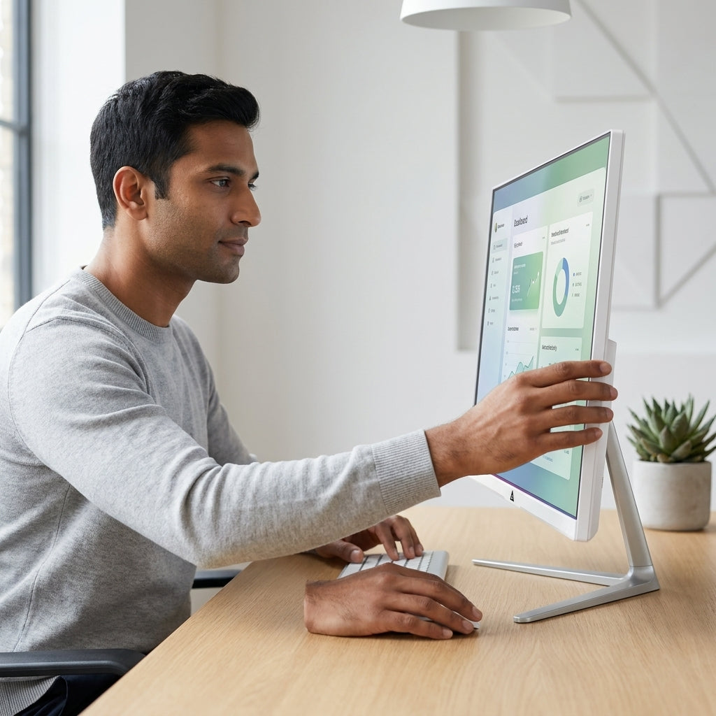 WE - PIXELS 32 FHD IPS FRAMELESS LED MONITOR  FULL HD  BUILT-IN SPEAKERS 75HZ WHITE 3 YEARS WARRANTY