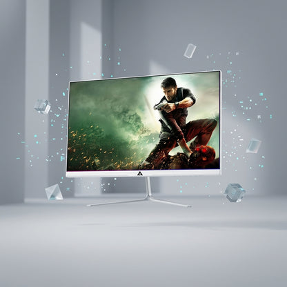 WE - PIXELS 32 FHD IPS FRAMELESS LED MONITOR  FULL HD  BUILT-IN SPEAKERS 75HZ WHITE 3 YEARS WARRANTY