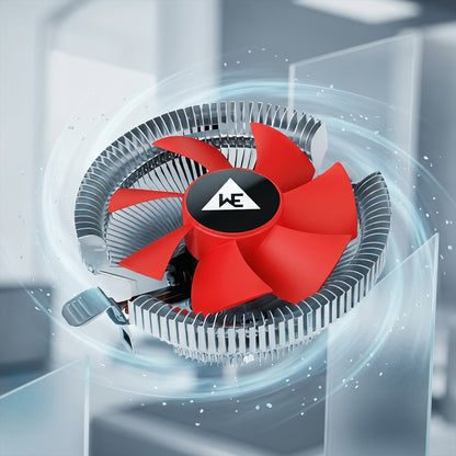 WE BREEZ RL CPU COOLING FAN 90MM 12V HIGH AIRFLOW BLACK INTEL & AMD COMPATIBILITY