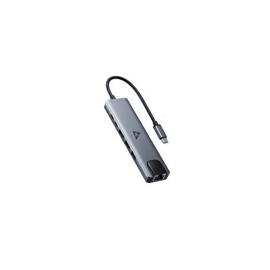 WE CHC62 6-in-1 USB-C Dock – Dual 100W PD, 4K HDMI, Ethernet