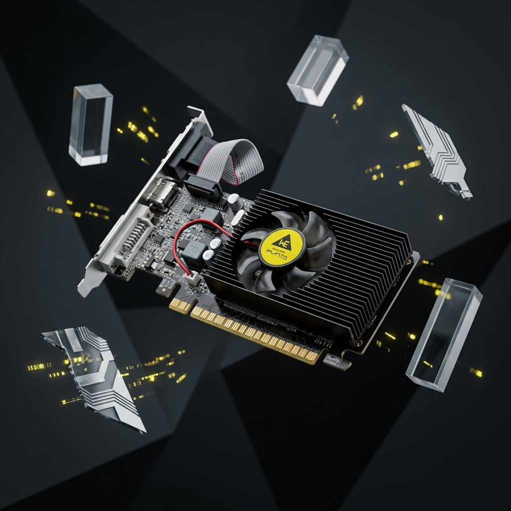WE GT730 GRAPHICS CARD  4GB DDR3 PCI EXPRESS HDMI + DVI + VGA 3 YEARS WARRANTY