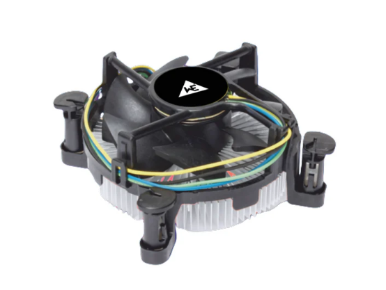 WE - PC-F 4 IN 1 CPU COOLING FAN – HIGH-SPEED 2500 RPM  PUSH CONNETORS INTEL 1156 SUPPORT - 1 YEAR WARRANTY