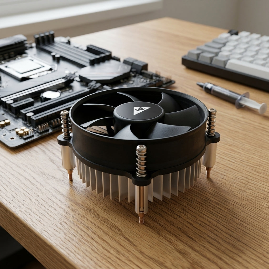 WE - PC-F 1156 CPU COOLING FAN – HIGH-SPEED 2500 RPM  SCREW CONNECTORS INTEL 1156 SUPPORT - 1 YEAR WARRANTY