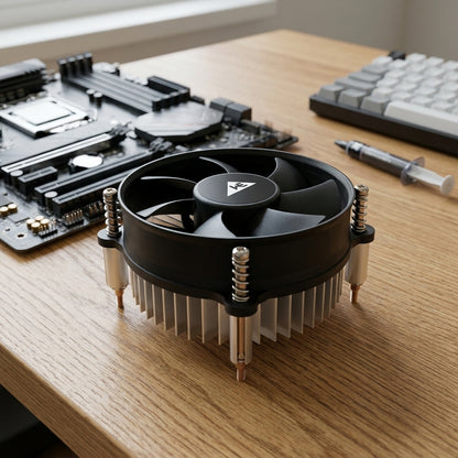 WE - PC-F 1156 CPU COOLING FAN – HIGH-SPEED 2500 RPM  SCREW CONNECTORS INTEL 1156 SUPPORT - 1 YEAR WARRANTY