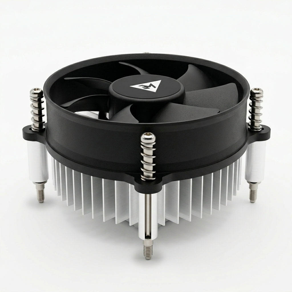 WE - PC-F 1156 CPU COOLING FAN – HIGH-SPEED 2500 RPM  SCREW CONNECTORS INTEL 1156 SUPPORT - 1 YEAR WARRANTY