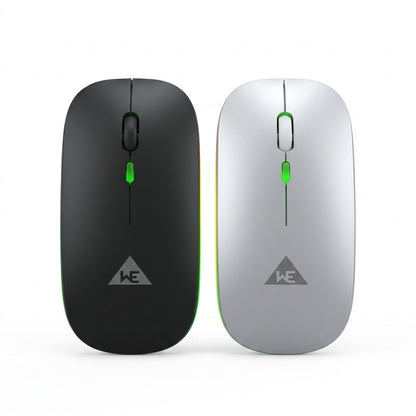 WE PROTOUCH WIRELESS MOUSE WITH BT  RGB LIGHT  ERGONOMIC SILENT CLICK  RECHARGEABLE  1 YEARS WARRANTY