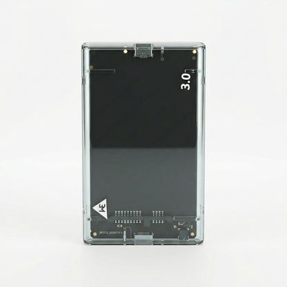 WE - P045 2.5 INCH  HDD/SSD ENCLOSURE  USB 3.0  TOOL-FREE UP TO 5GBPS - TRANSPARENT BLACK  1 YEAR WARRANTY