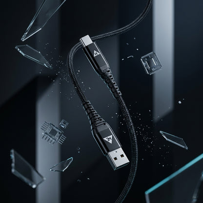 WE - POWER UP USB TO LIGHTNING CABLE 3.4 AMP  FAST CHARGING  1 YEAR WARRANTY