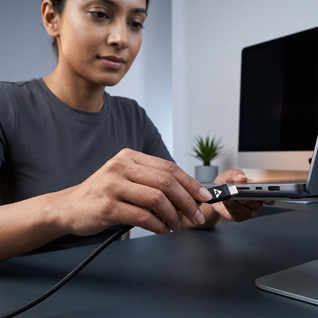 WE POWER UP USB TO TYPE-C CABLE FAST 3.4 AMP CHARGING  1 YEAR WARRANTY