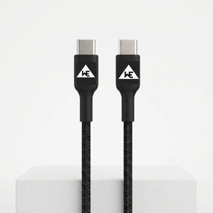 WE POWER UP USB TO TYPE-C CABLE FAST 3.4 AMP CHARGING  1 YEAR WARRANTY